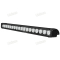 Barra de luz LED CREE de una sola fila de 9-70 V 30 pulgadas 180 W